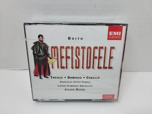Boito Mefistofele Treigle Placido Domingo Caballe Julius Rudel 2 Cd Set New - Bild 1 von 6