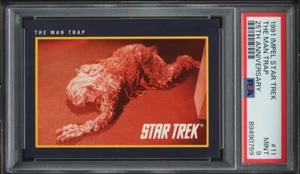 1991 IMPEL STAR TREK 25TH ANNIVERSARY THE MAN TRAP #11 PSA 9 - Picture 1 of 2