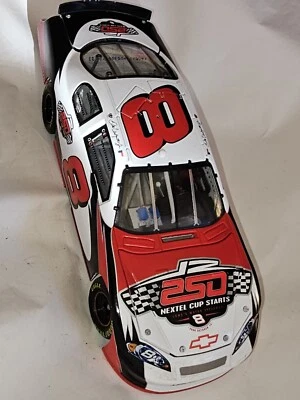 Motorsports Authentics #8 Dale Earnhardt Jr 250th Start GM Dealers 1:24 Diecast - Image 1 of 4