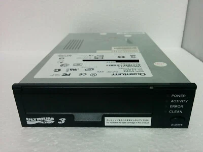 Quantum LTO-3 Internal Tape Drive TC-L32AX HH  SCSI | Fujitsu PG-LT302 - Image 1 of 3