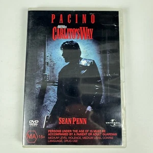 Carlito's Way (DVD 1993) Al Pacino Penélope Ann Miller Sean Penn Región 4 - Imagen 1 de 3