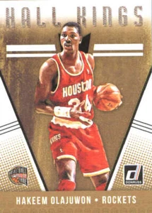 2018-19 Donruss Hall Kings #10 Hakeem Olajuwon Houston Rockets - Picture 1 of 2