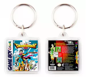 DRAGON WARRIOR III GAME BOY COLOR NINTENDO LLAVERO KEYRING - Imagen 1 de 1