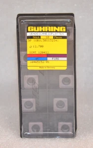10x Gühring Wendeplatten SCMT 120412 ⌀12.700mm Neu/unbenutzt - Bild 1 von 1