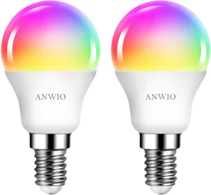 Lampadina LED Smart Wifi Attacco E14, 5W Equivalenti a 40W, 470Lm, Compatibile C - Foto 1 di 12