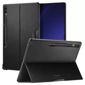 For Galaxy Tab S10 / S9 Ultra | Spigen Thin Fit Pro Slim Kickstand Case - Picture 1 of 18