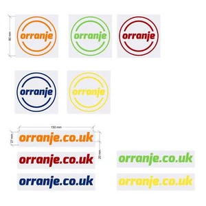 Pegatinas de vinilo Orranje - MINI One Cooper S JCW GP R50 R52 R53 R55 R56 R60 F56 - Imagen 1 de 1