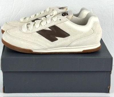 New Balance RC42 Rubber Sole Sneakers - White & Brown- New in Box- Women's Sizes - Image 1 of 4