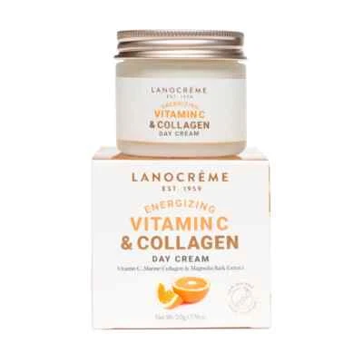 LANOCREME Energizing Vitamin C & Collagen Day Cream 50g.NEW - Image 1 of 4