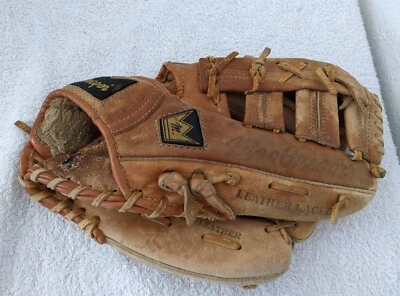 Guante de béisbol vintage MacGregor MAC30 Willie McGee mano derecha guante de cuero  Foto 1 de 4