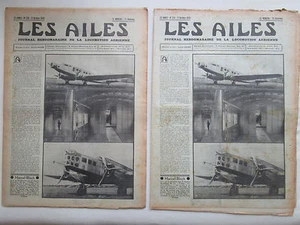 AILES 1935 750 BLOCH 300 SAVOIA S-79 JONA J-6 LIGNE FARMAN 222 BOURGET ETHIOPIE - Picture 1 of 7