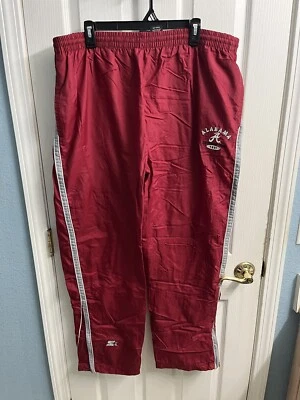 Pantalones deportivos vintage Starter Alabama Crimson Tide XL Foto 1 de 4