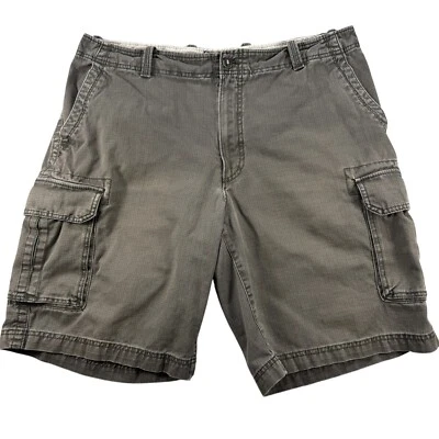Pantalones Cortos De Colección IZOD Para Hombres 36 Aire Libre Senderismo Trabajo Gris Cuadros Carga Actual 37*** Foto 1 de 4