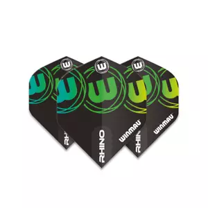 Winmau Rhino Standard Flight - Green Logo - Picture 1 of 1