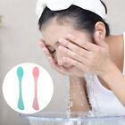 2 Pcs Silicone Face Brush Cleaning for Makeup Spatula Tool