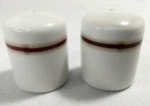 Vintage Northwest Airlines Personal Salt or Pepper  Ceramic Lot of 2 Mini - Picture 1 of 3