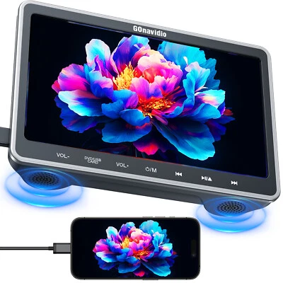 10.1" Tragbarer DVD Player Auto Monitor Kopfstütze Fernseher USB HDMI AV IN/OUT - Bild 1 von 4