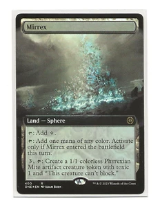 MIRREX FOIL English Phyrexia ONE Borderless Magic NM MTG - Picture 1 of 1
