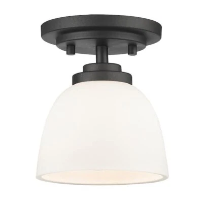 Luttrel 6 pulgadas Montaje empotrado de bronce de 1 luz Foto 1 de 2