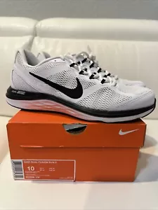 Para hombres Nike Dual Fusion Run 3 Zapatos Tenis 653596-100 Blanco Negro Talla 10 Nuevo - Imagen 1 de 5
