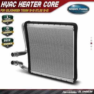 Front HVAC Heater Core with Tube for Volkswagen Tiguan 2018-2019 Atlas 2018-2021 - Image 1 of 4