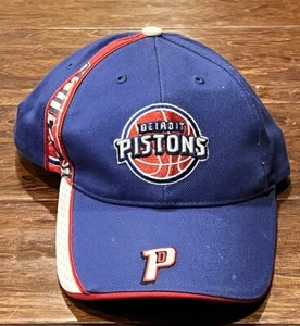 Vintage Twins Enterprise NBA Detroit Pistons Bad Boys Blue Strapback Cap Hat O/S - Picture 1 of 12