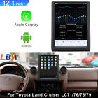 Android Car GPS 12.1'' Head Dash HD 4G+64G For Toyota Land Cruiser LC71/76/78/79