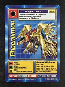 1999 Digimon TCG Bo-94 Phoenixmon Digi-Battle Series 2 NM - Picture 1 of 2