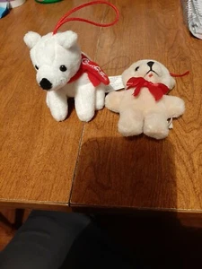 Mini Stuffed Bear Lot Of 2 - Picture 1 of 9