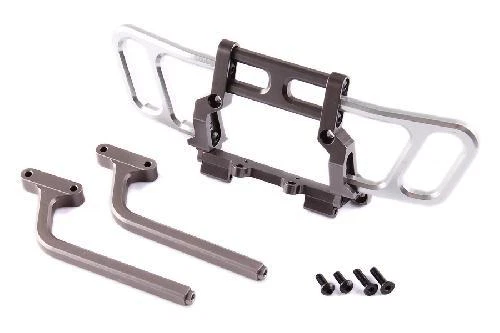 Jazrider Aluminum Front Bumper w/Support Bull Bar Set For Axial Racing Wraith - Image 1 of 1