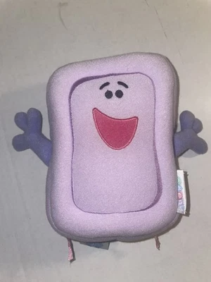 EDEN Blues Clues Jabón Resbaladizo Peluche Peluche Nick Jr Juguete Púrpura 1999? Foto 1 de 4