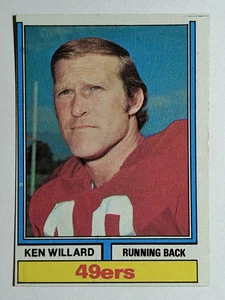 1974 Topps #19 Ken Willard (EX) - Picture 1 of 2