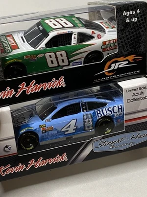 1/64 Acción Caja NASCAR Diecast Kevin Harvick #4 Busch & #88 Hunt Bros Pizza Foto 1 de 4