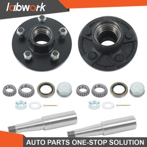 Labwork 5 on 5.45' Trailer Hub Kit and 8.75' Round #84 Spindle Trailer Bearing - Picture 1 of 12
