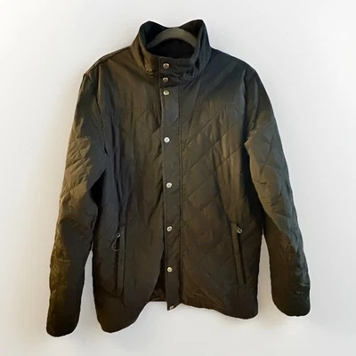 Chaqueta acolchada negra Herradura Tequila Roots 73 para hombre con aislamiento acolchado medio Foto 1 de 4