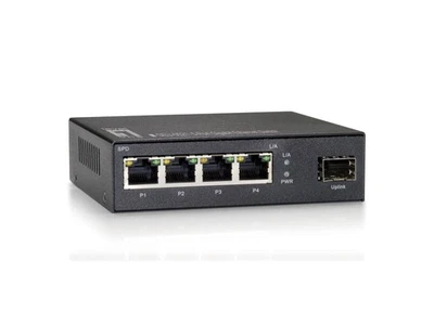 LevelOne GEU-0521 switch di rete Non gestito Gigabit Ethernet (10/100/1000) Grig - Immagine 1 di 2