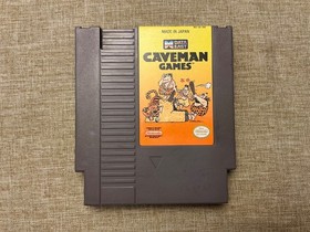 Caveman Games (Nintendo Entertainment System, 1990) NES Cartridge Only Tested