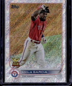 2022 Topps Adolis Garcia Retail Foilboard Gold Cup 674/875 - Picture 1 of 2