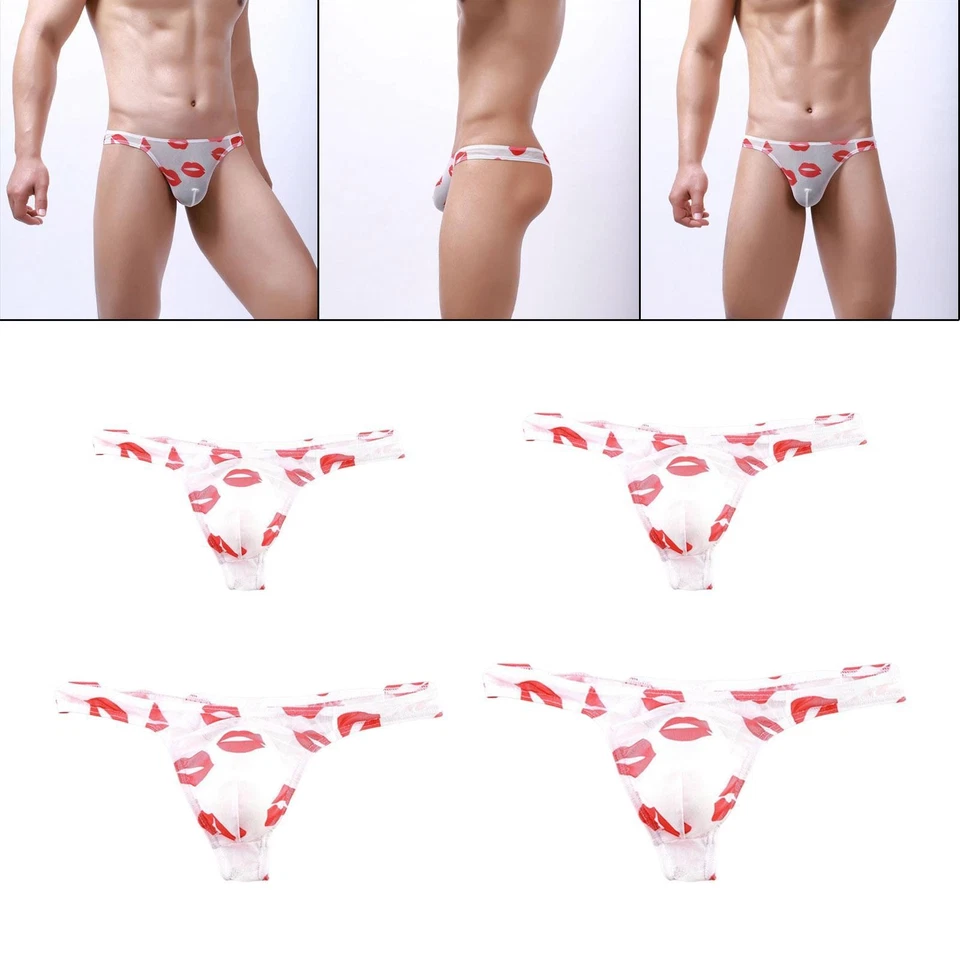 Premium Men Tanga Unterhose Bequeme elastische G-String-Höschen Dessous Low - Bild 1 von 1