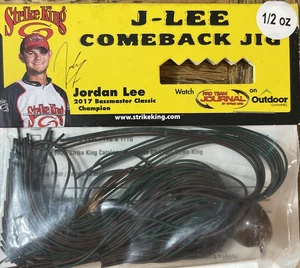Strike King J-Lee Comeback Jig #JLCJ 12-46 1/2 Oz-RAR-BRANDNEU-VERSAND N 24 STUNDEN - Bild 1 von 2