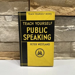 Teach Yourself Books Public Speaking By Peter Westland Fourth Impression 1952 - Bild 1 von 14