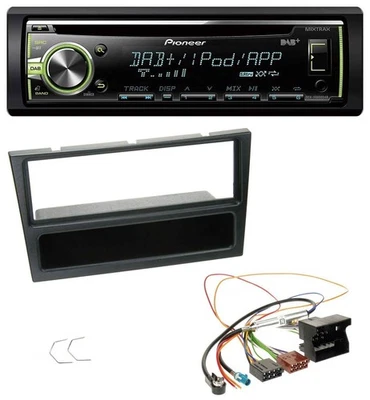 Pioneer DAB USB MP3 AUX CD Autoradio für Opel Agila Combo Corsa C Omega B Vivaro - Bild 1 von 4
