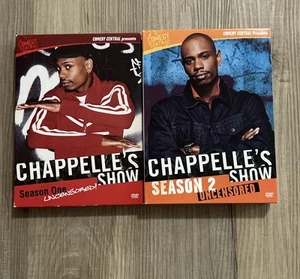 Chappelle's Show Complete Series Seasons 1 and 2 UNCENSORED Comedy Central DVD - Imagen 1 de 4
