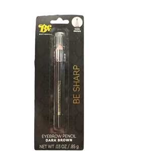 BE Beauty Essentials Eyebrow Pencil Dark Brown NEW Hatch Beauty - Picture 1 of 5