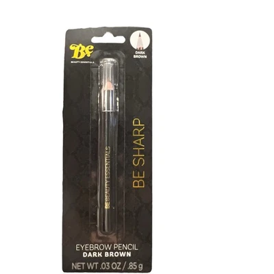 BE Beauty Essentials Eyebrow Pencil Dark Brown NEW Hatch Beauty - Image 1 of 4