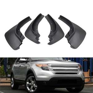 4pcs Wheel Mud Flaps Splash Guards Set For Ford Explorer SUV 2011-2019 - Picture 1 of 14