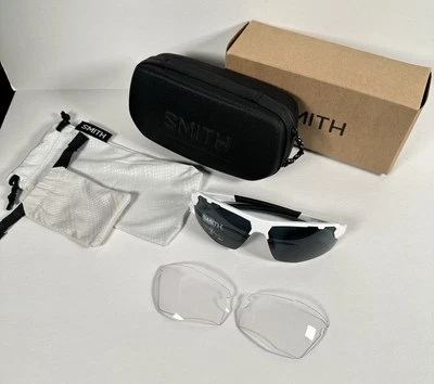 Smith Optics Resolve Sunglasses-White/Chromapop Black for Men-New - Image 1 of 4