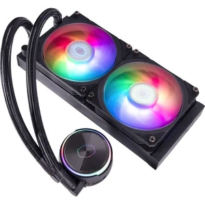 Cooler Master MLY-D24M-A23PZ-R1 líquido PL240 flujo 2x ventiladores 2300 rpm 4 pines PWM ARGB - Imagen 1 de 4