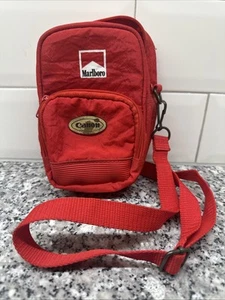 Vintage Canon Marlboro Red Camera Bag Nylon Camera Carrying Case Only - Picture 1 of 5