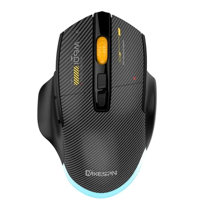 MKESPN Wireless Gaming Mouse 2.4G Bluetooth 12800DPI RGB Macro Programmable - Image 1 of 4